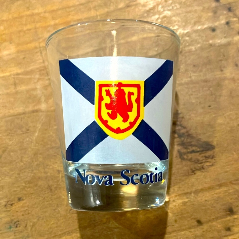 Collectible Nova Scotia Provincial Flag Canada Shot